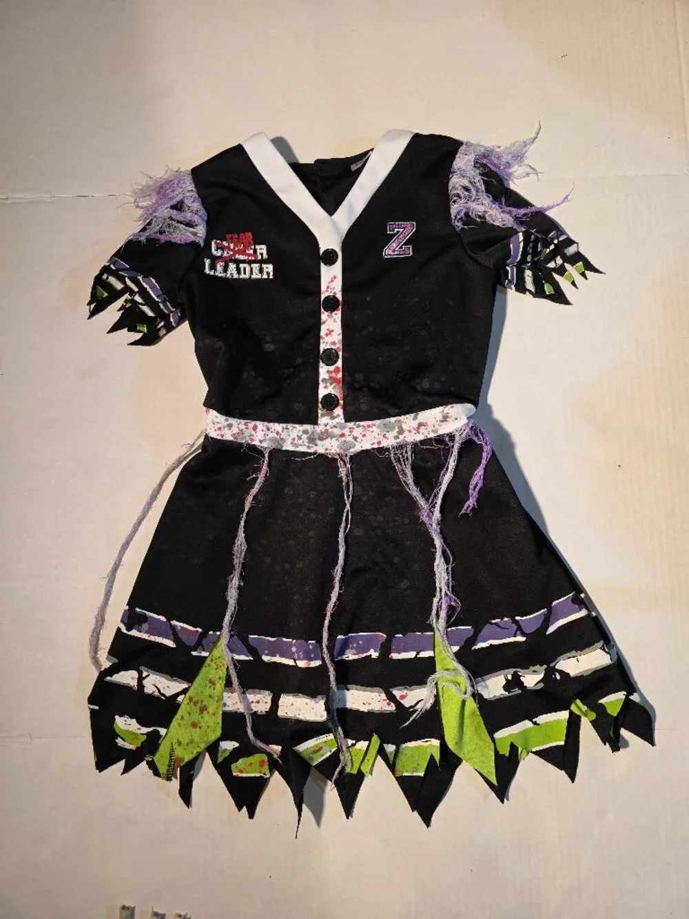 Spirit Fearleader Costume Size Large Costume